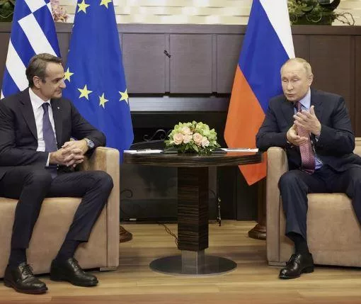 mitsotakis putin sinantisi