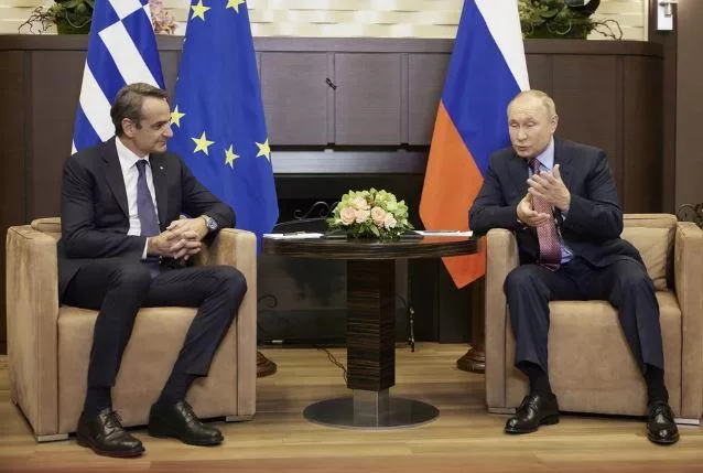 mitsotakis putin sinantisi