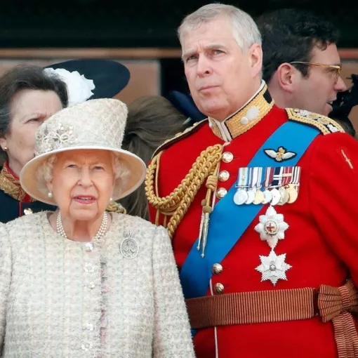 queen elizabeth and prince andrew