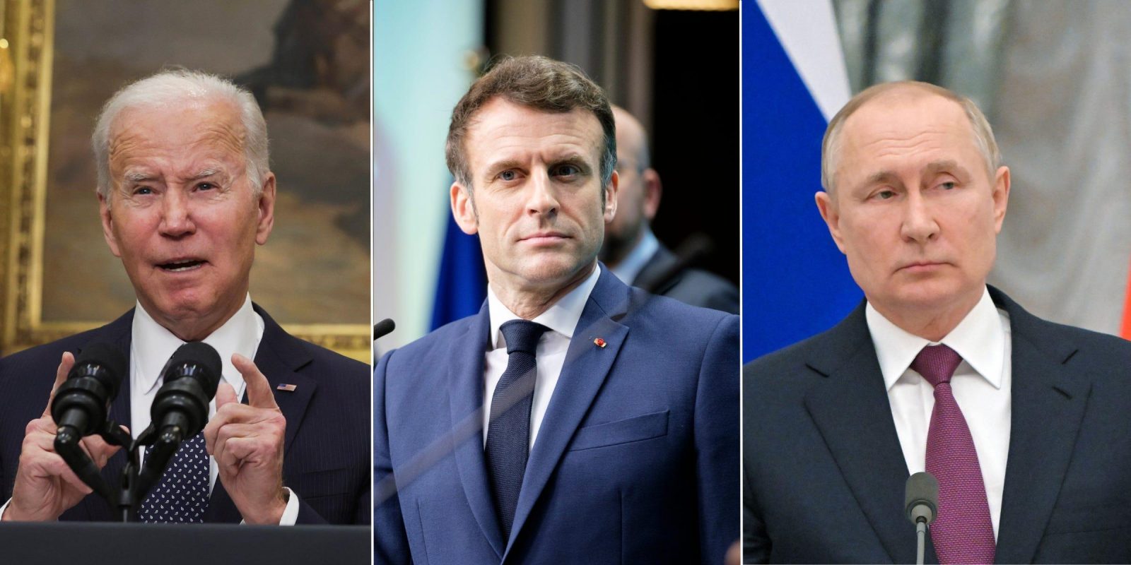 putin biden macron