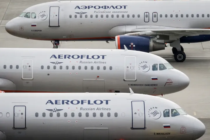 rosika aeroplana aeroflot