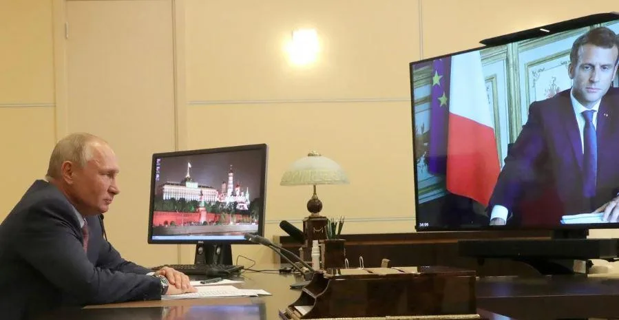 putin makron