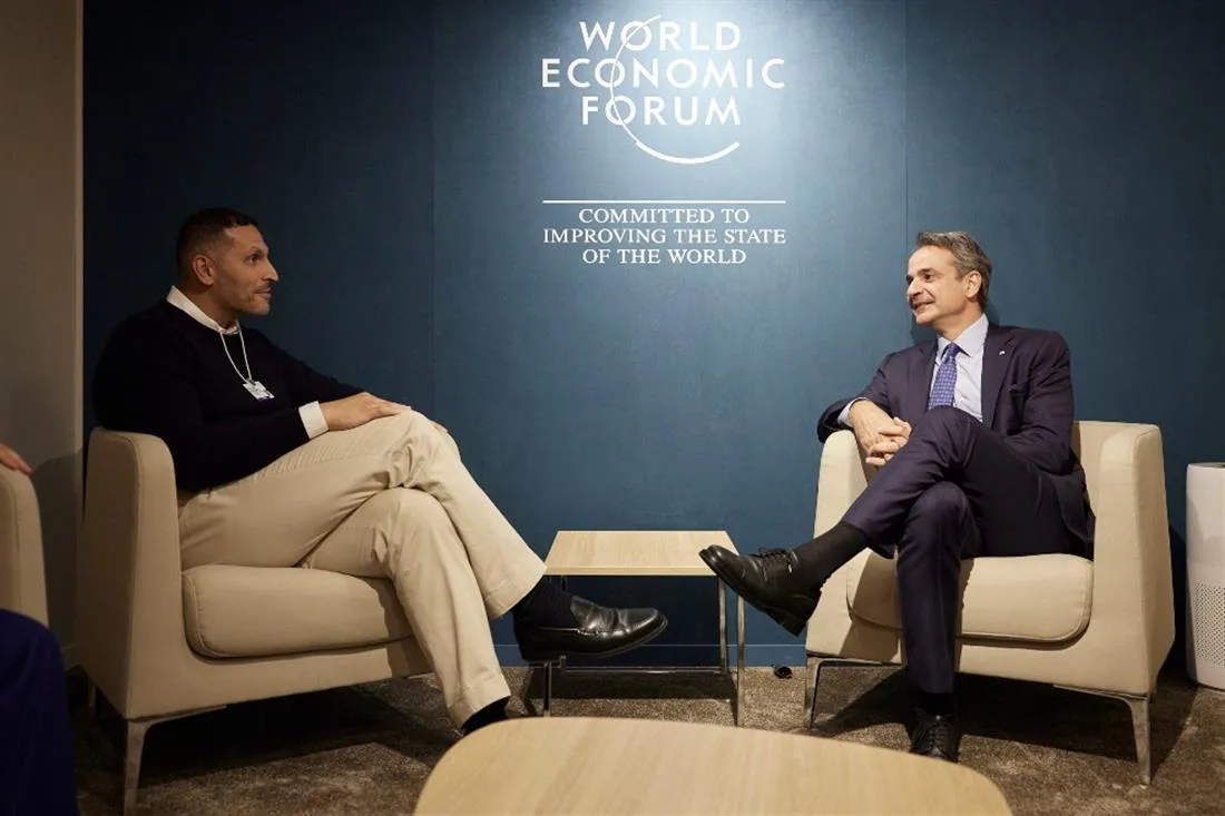 mitsotakis davos