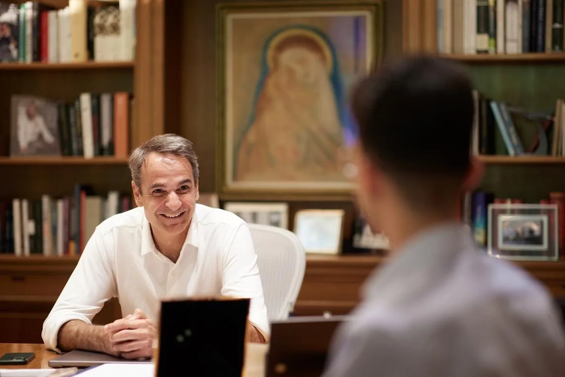 mitsotakis me irano mathiti