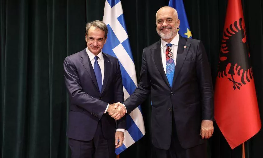Rama Mitsotakis Tirana 090909